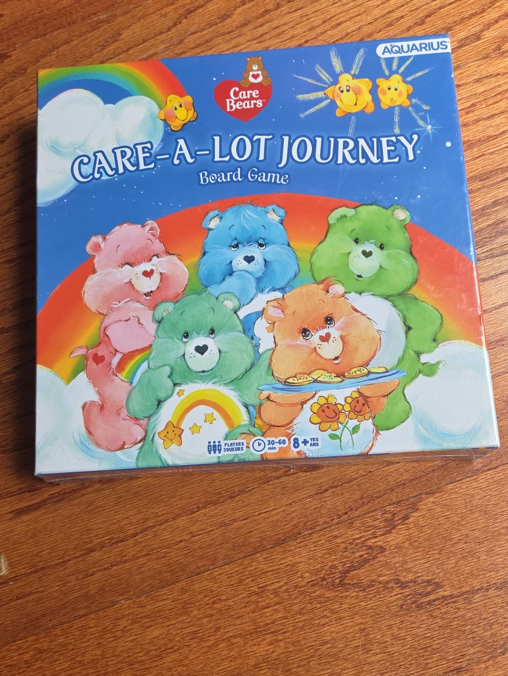Care Bears Care-A-Lot Journey Board Game - Blue Green Pink Orange